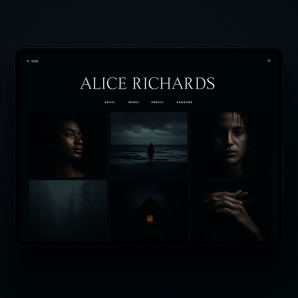 Portfolio Site for Photographer preview
